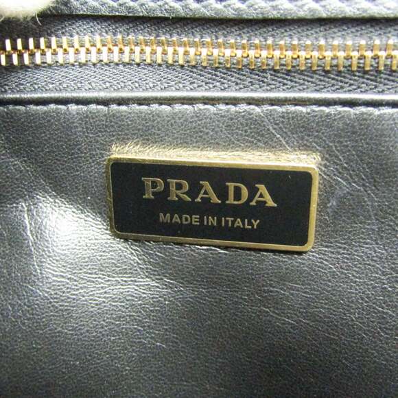 Prada Soft Sound Medium Women's Leather Handbag,Shoulder Bag Black - Picture 10 of 11